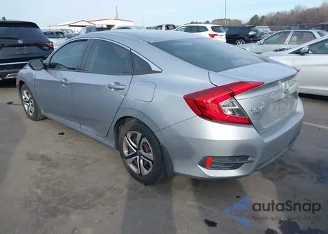 2017 Honda Civic Lx z USA, uszkodzony, nr VIN 2HGFC2F58HH577089